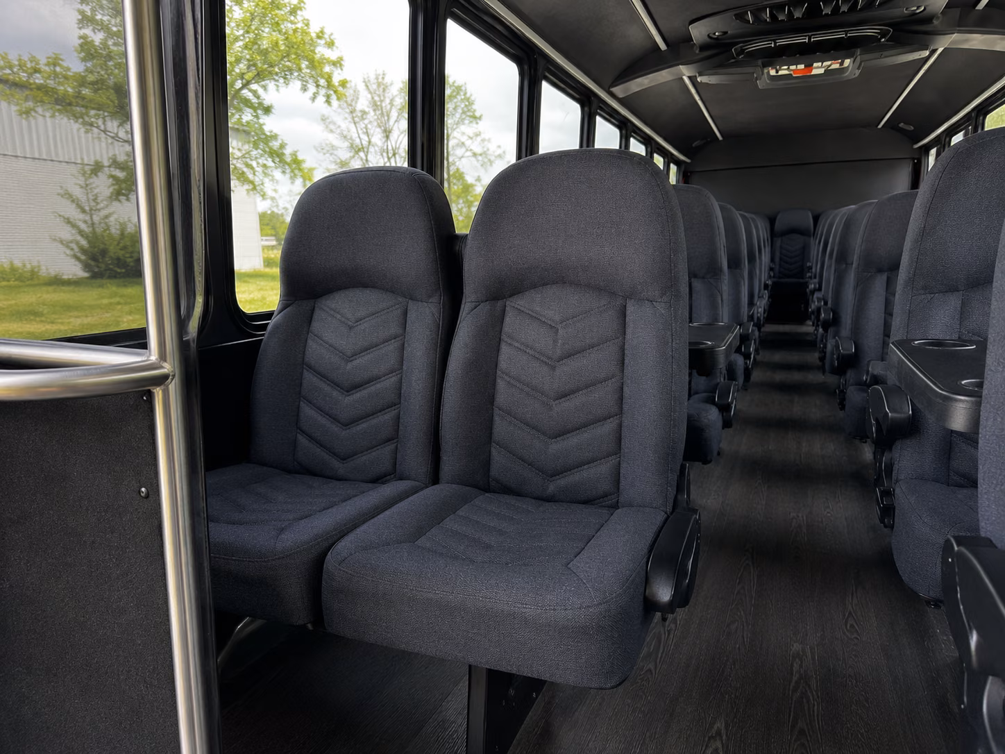 salem 18 passenger minibus interior