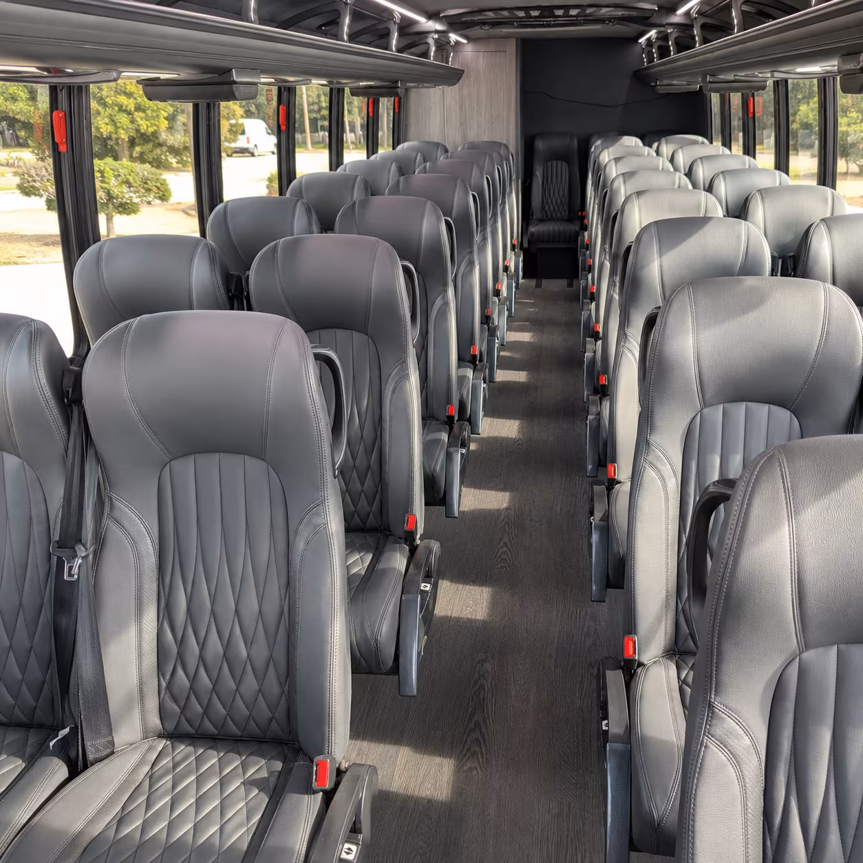 salem 30 passenger minibus inside