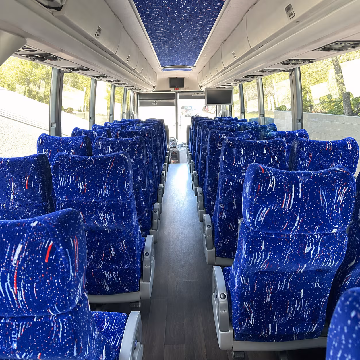 salem 50 passenger charter bus interior
