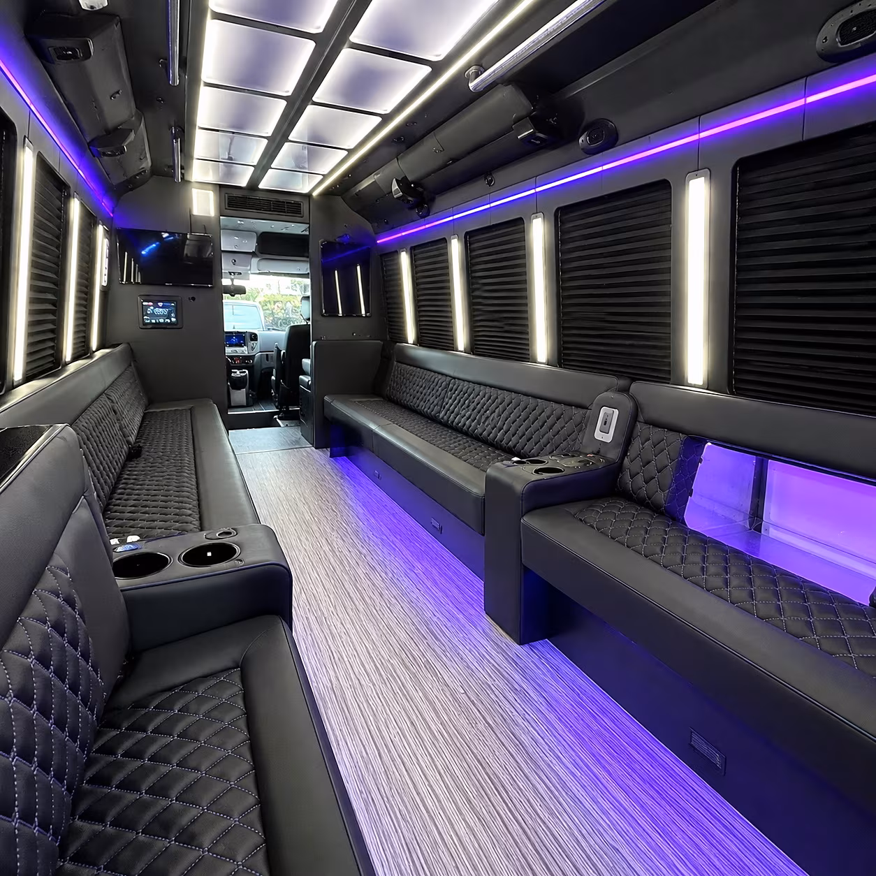 salem party bus inside
