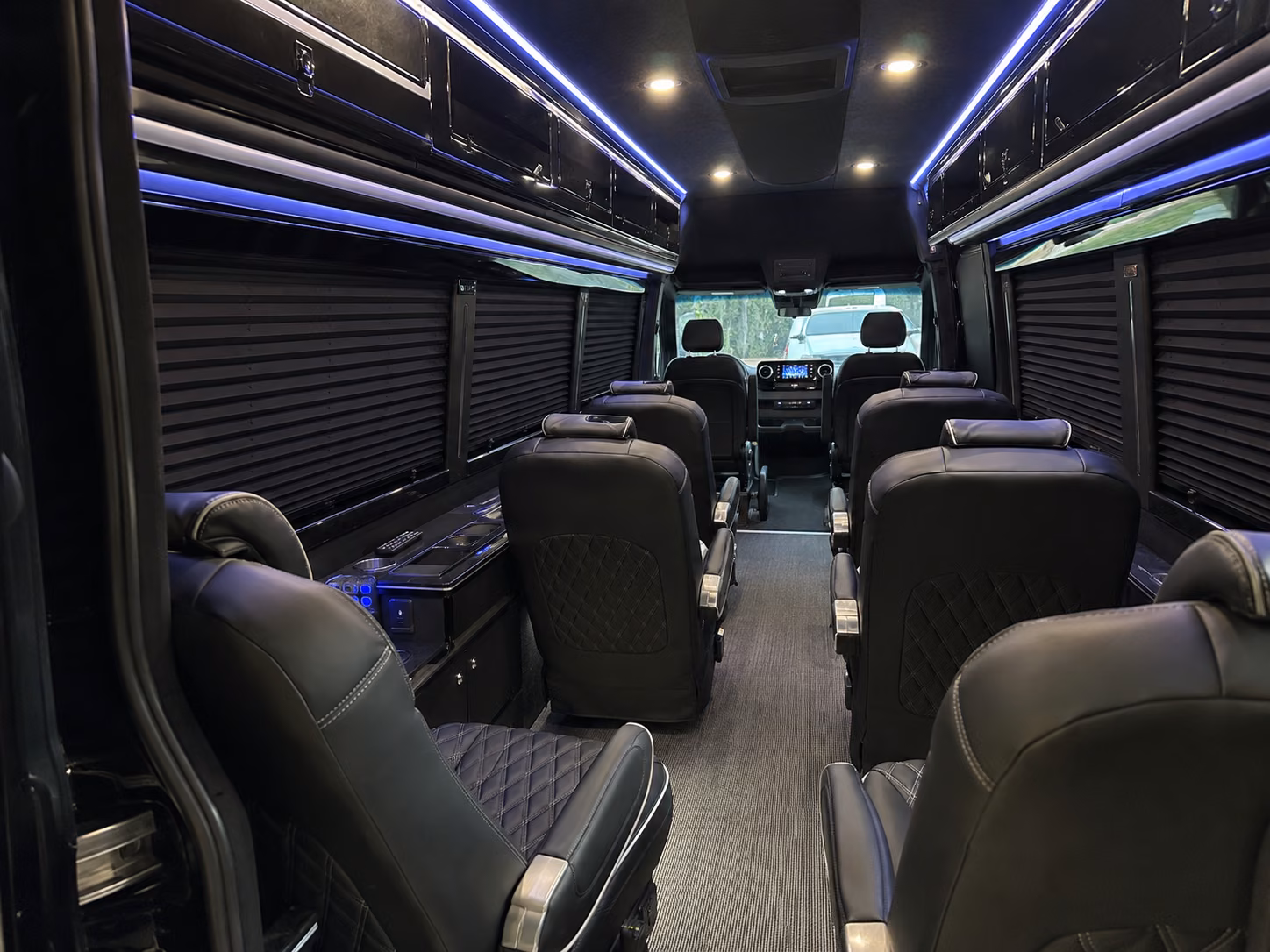 salem sprinter van with driver interior